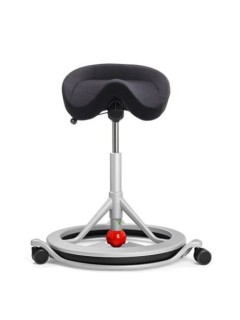 NY Backapp Smart sadel stol med hjul rødbold