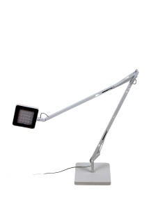 Flos Kevin LED bordlampe, hvid bordfod