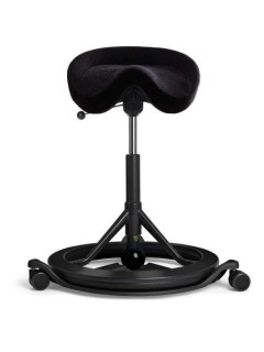NY Backapp Smart sadel stol med hjul rødbold